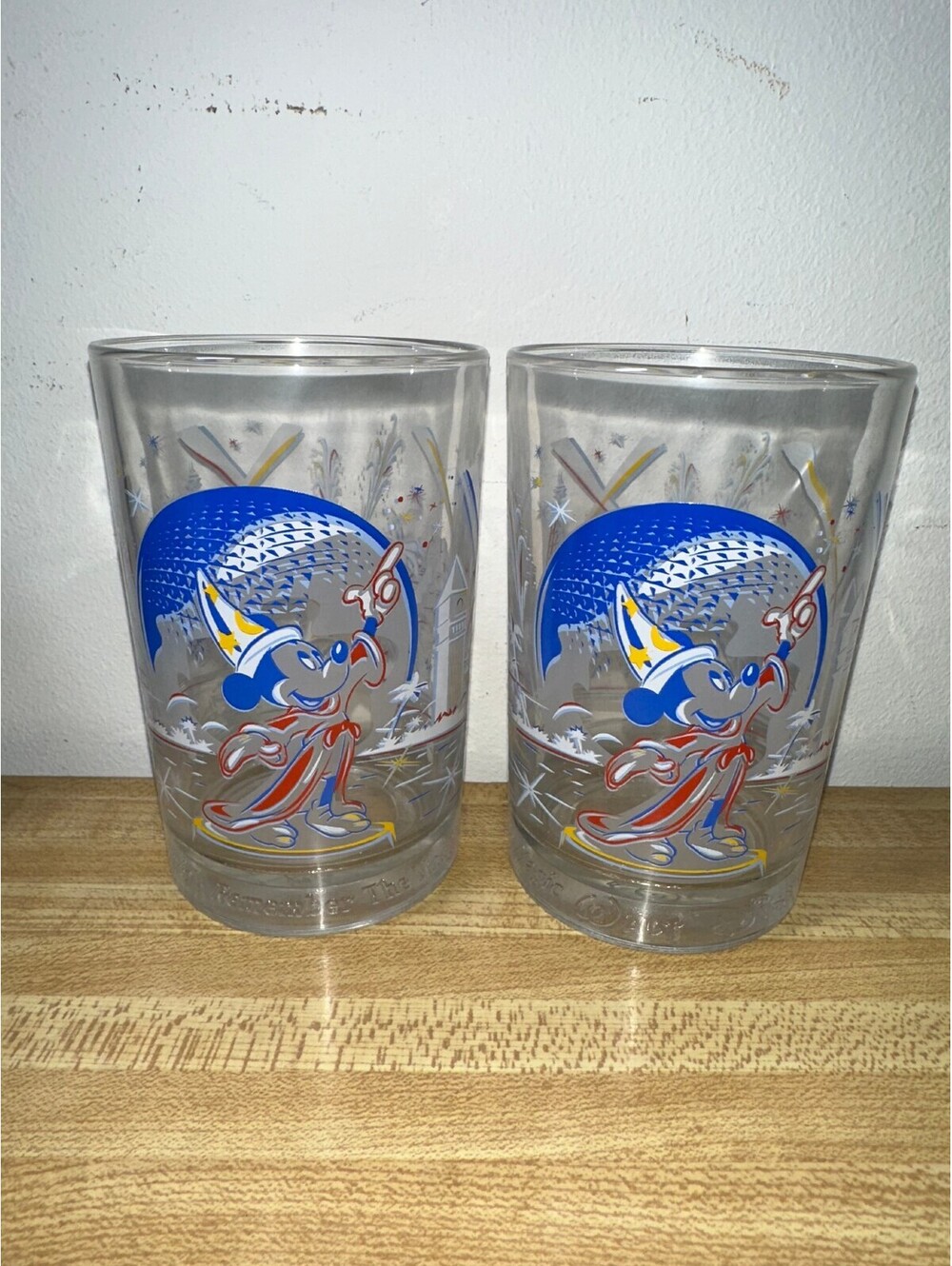 1996 Disney "Remember the Magic" 25th Anniv Mickey glasses
